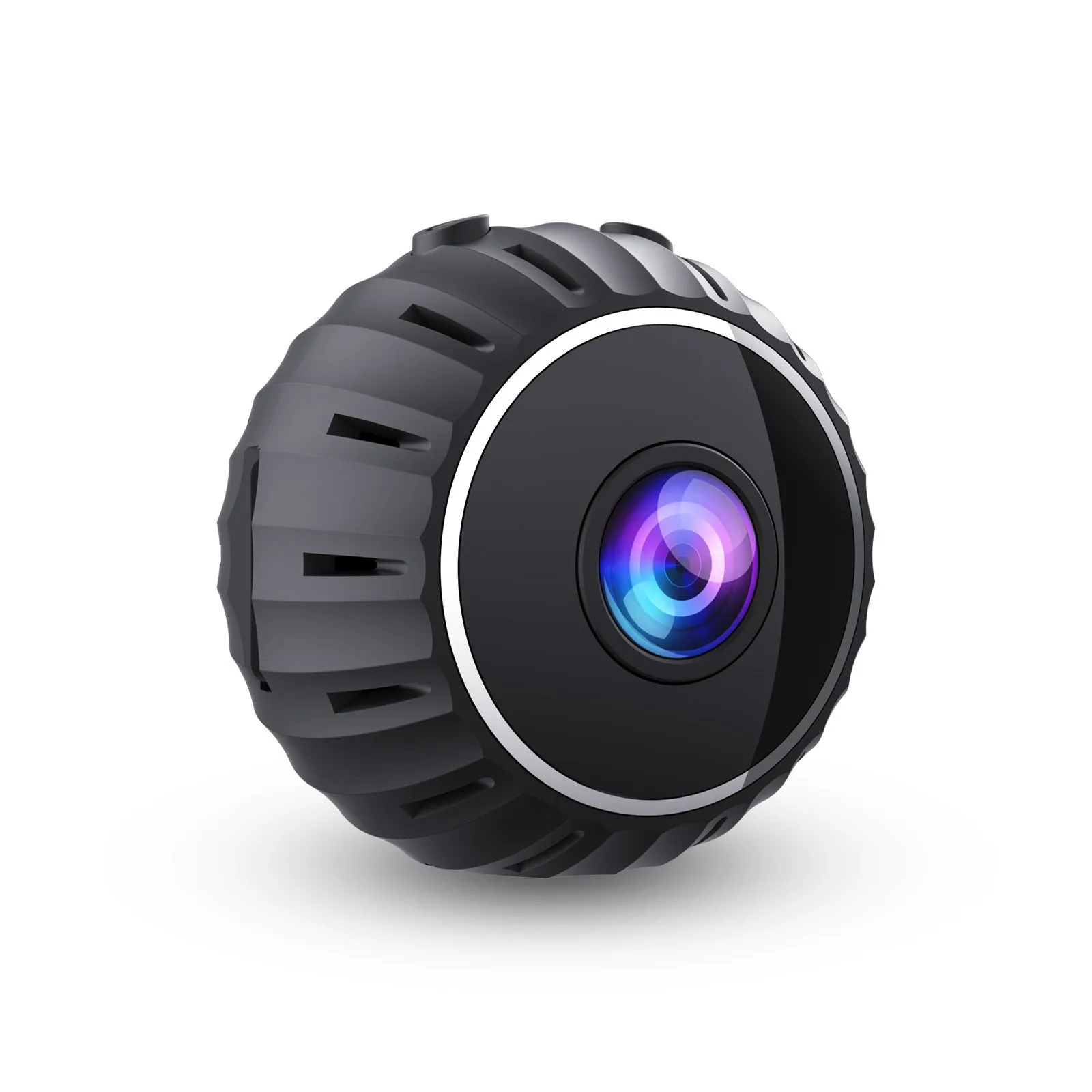 X10 compact infrared night vision sports camera in black, 30 x 23mm ABS body with bracket and accessories