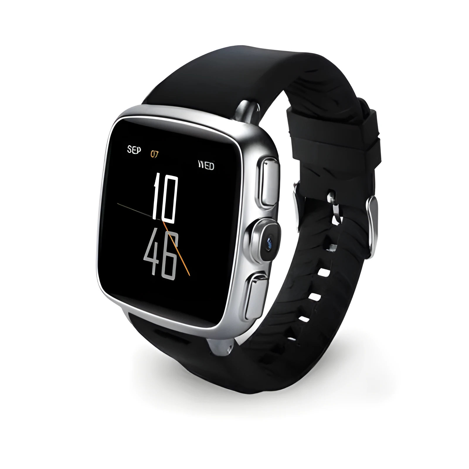 Black or white Z01 smart watch with a 1.54-inch touchscreen on a wrist.