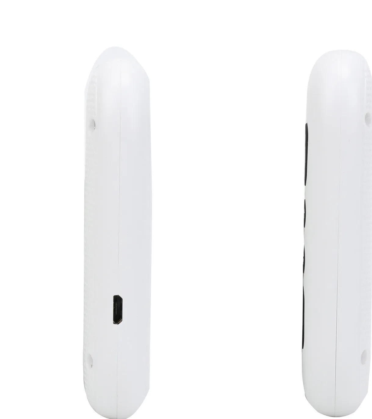 Wireless 4.3 inch baby monitor with night vision, two-way intercom, and temperature display on a white background