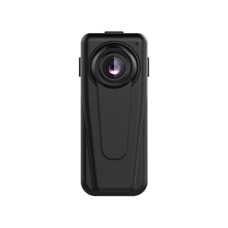 Black law enforcement assistant security recorder with 1080P HD wide-angle lens for professional use