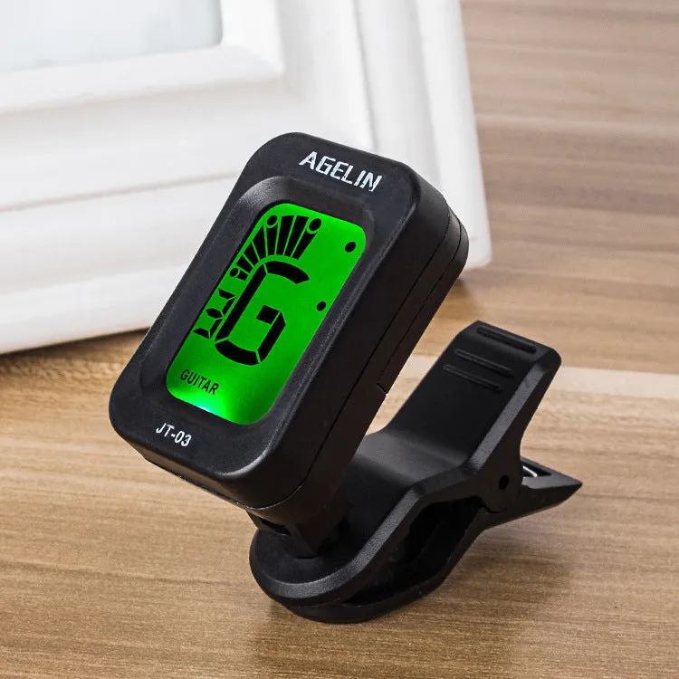 JOYO JT-01 electronic clip-on tuner for guitar ukulele bass violin, three style options, compact size