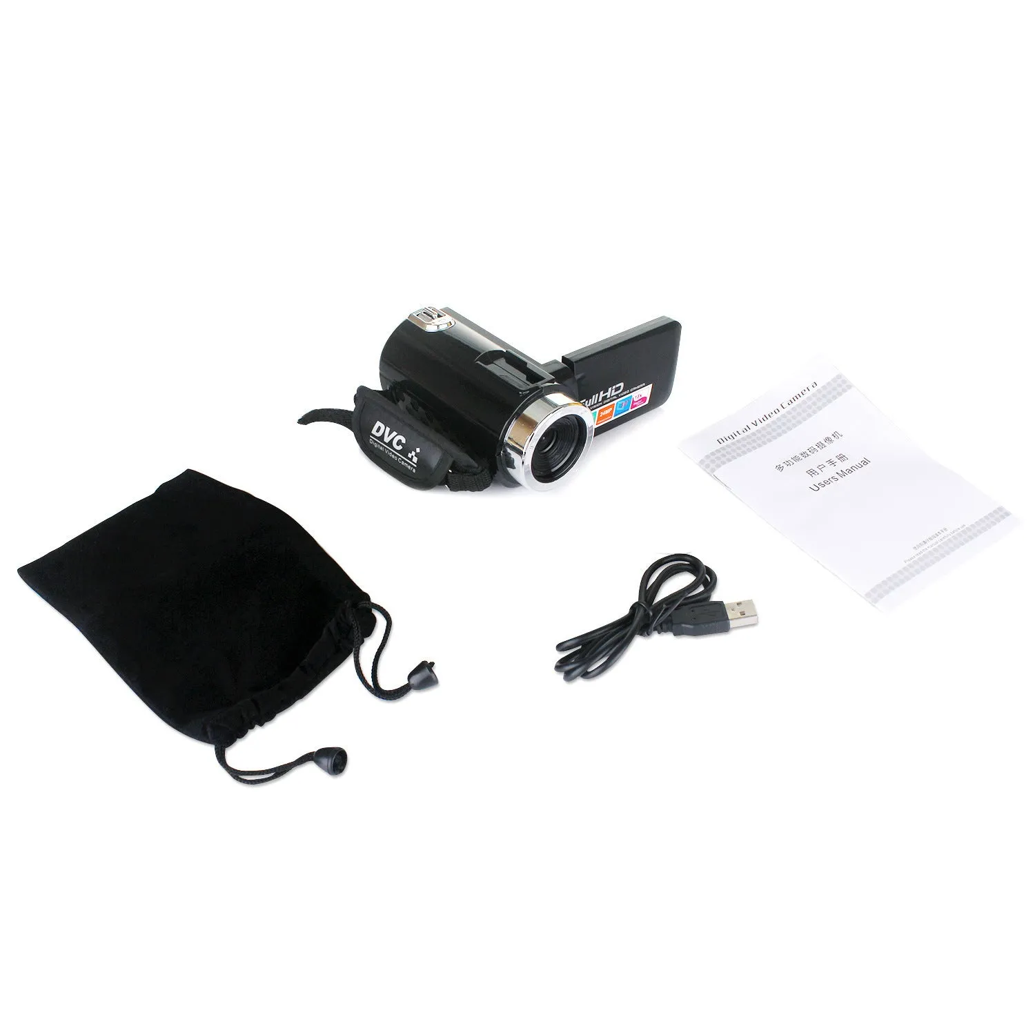 24MP digital camera with 3.0 inch LCD screen, 18x digital zoom, fixed lens