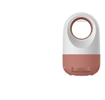 Photocatalyst mosquito killer lamp with bionic UV light and USB cable on desktop