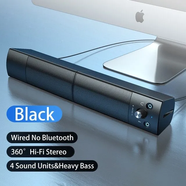 Small Bluetooth speaker subwoofer in phantom black with dual drivers and detachable design