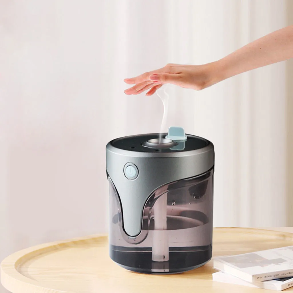 Automatic hands-free alcohol dispenser with 600ml transparent tank and infrared sensor
