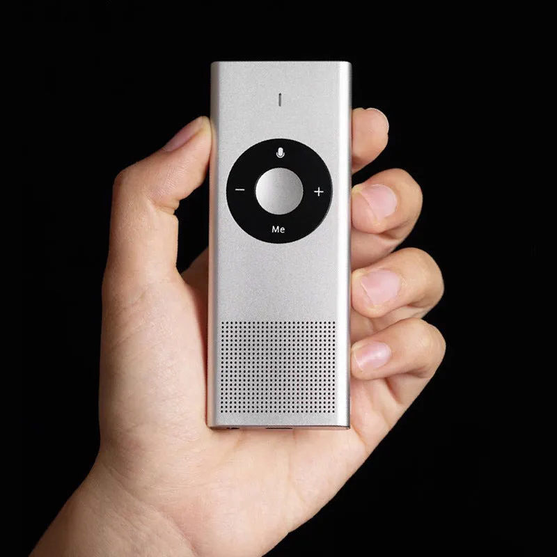 Xiaomi AI Translator portable voice device in Deep grey supporting 14 languages