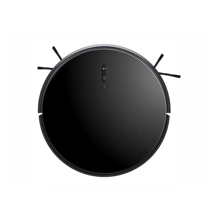 Household cleaning robot sweeper three-in-one black robot vacuum with dustbin and brush