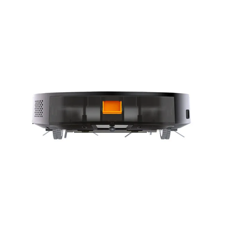 Household cleaning robot sweeper three-in-one black robot vacuum with dustbin and brush