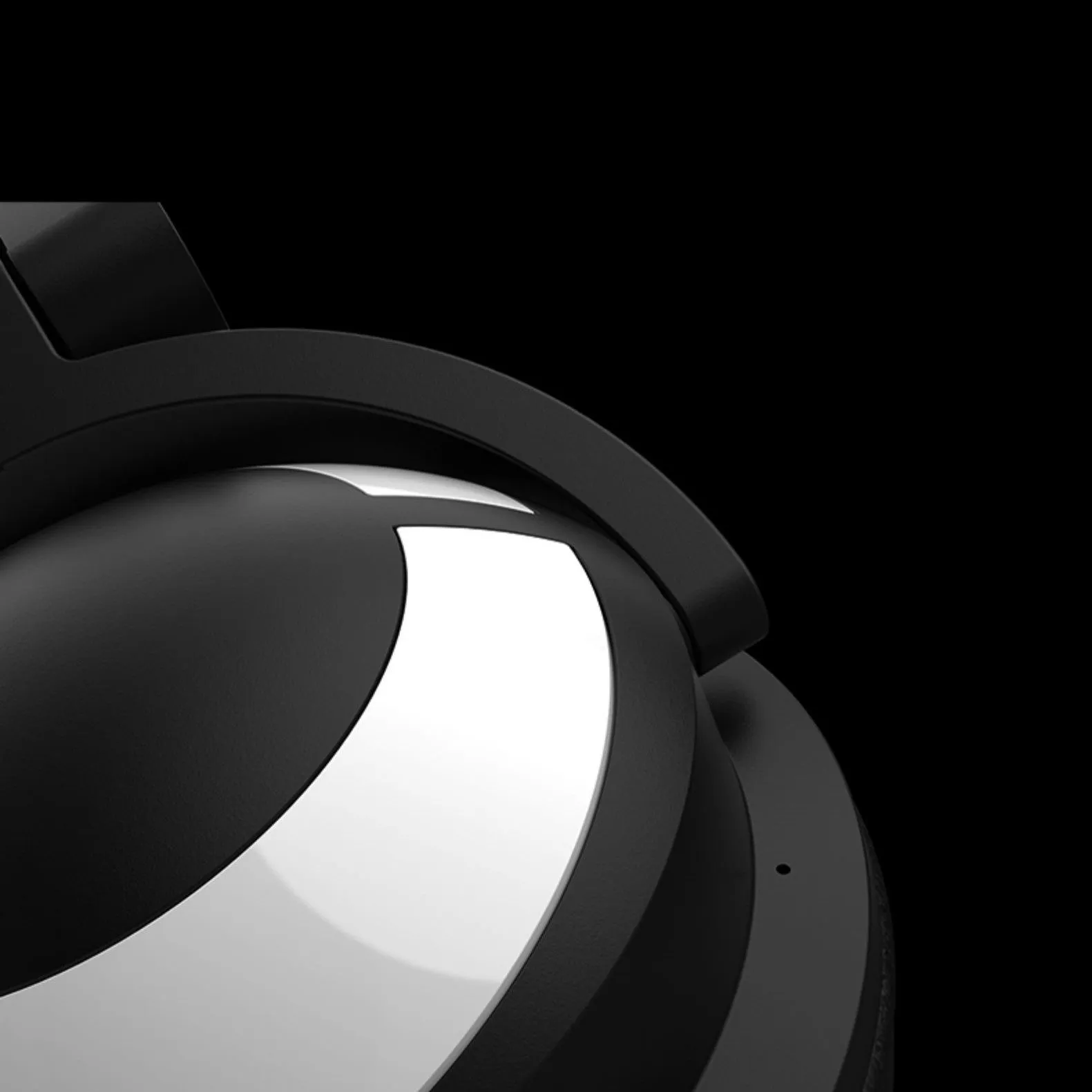 Cute Girl Game Gaming White Wireless Headset with microphone in Elf Black 3G colour