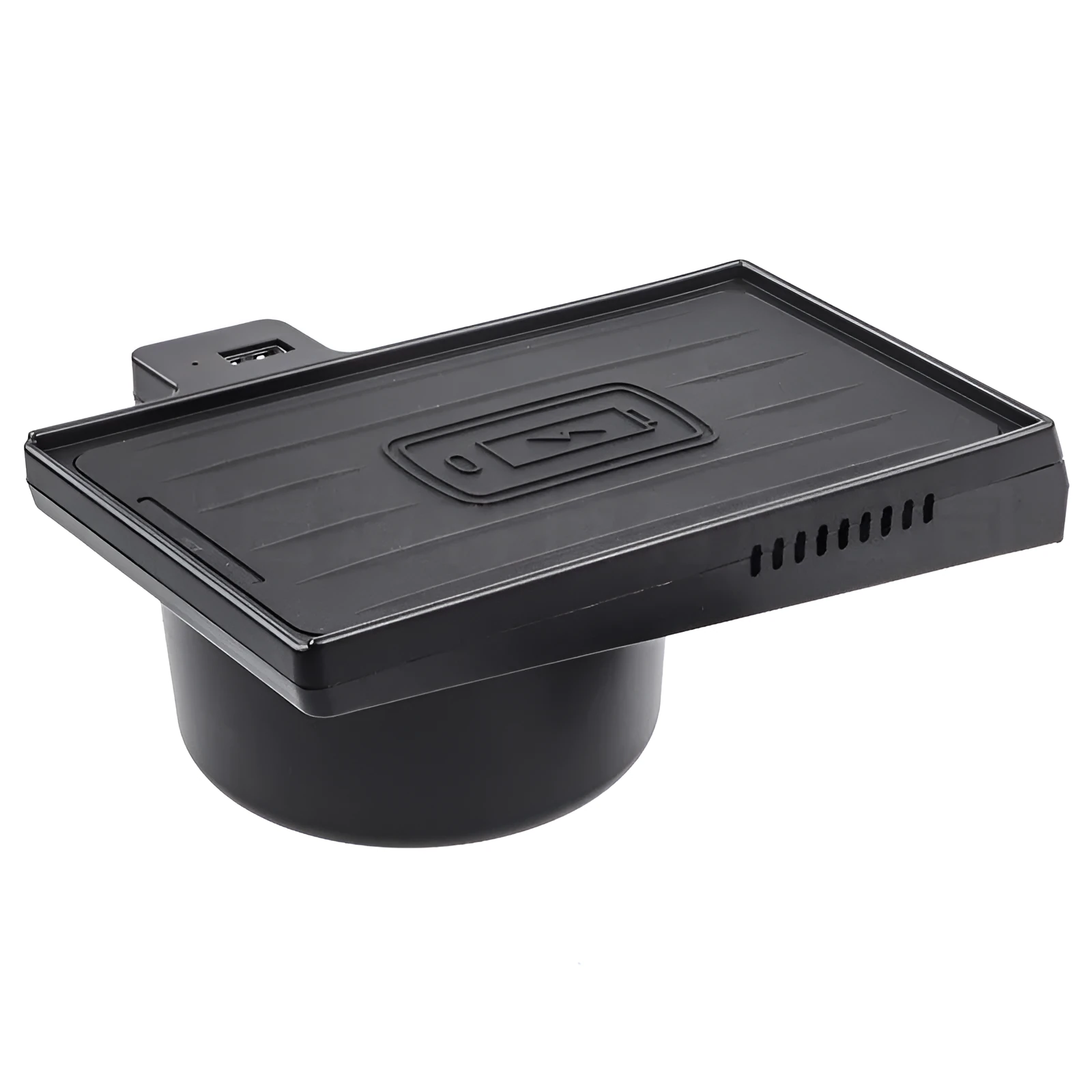 BMW X5 X6 special car wireless charger with Qi fast charge, ABS+PC construction