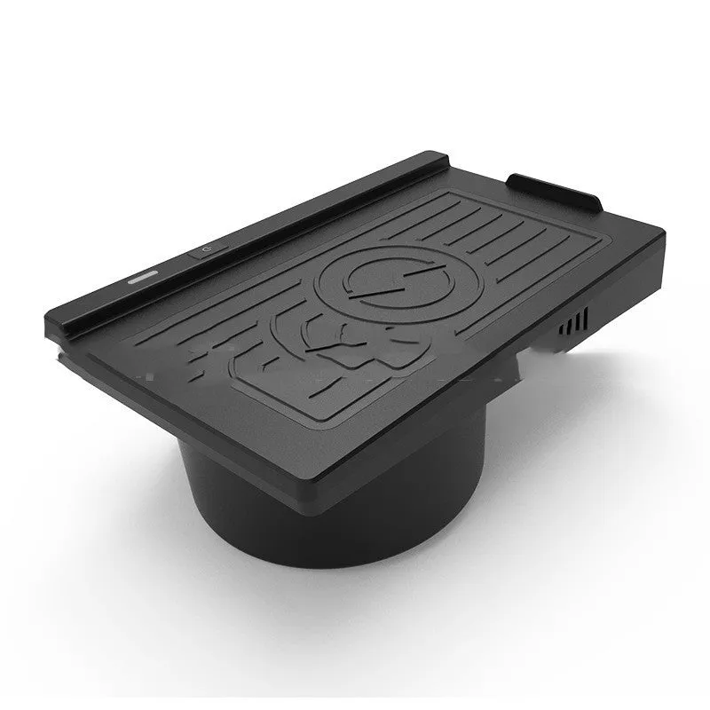 BMW X5 X6 special car wireless charger with Qi fast charge, ABS+PC construction
