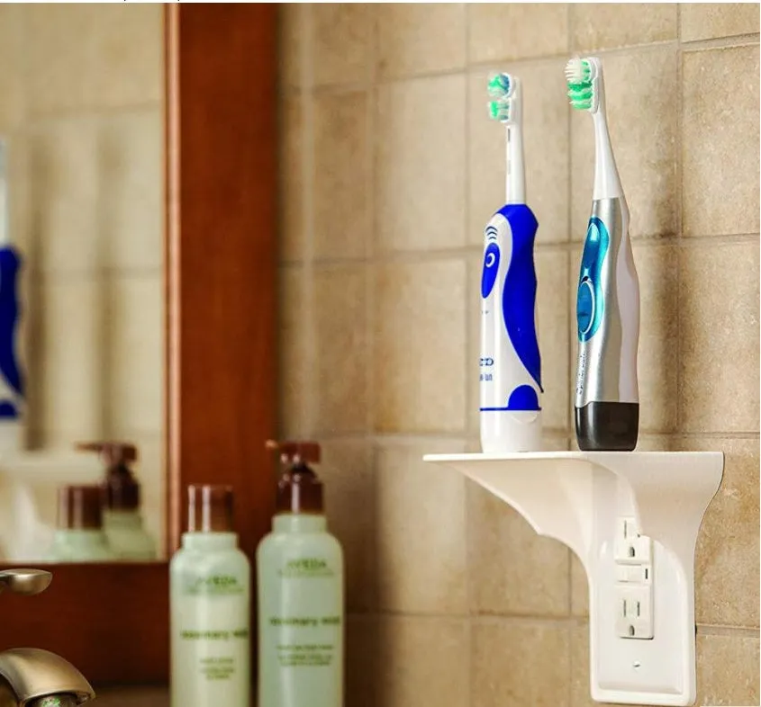 White plastic socket storage rack for organising tools, shown with dimensions 14cm by 10cm by 15cm.