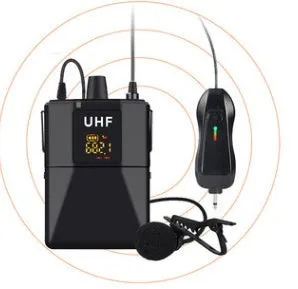 Little Bee X3 black wireless lavalier lapel microphone transmitter unit.