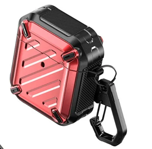 Frosted hard shell AirPods case compatible with AirPods 1 2 3 and Pro in black colour option