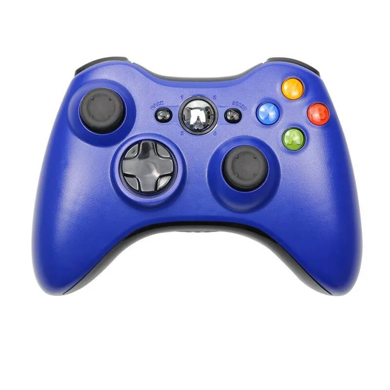 Xbox 360 wireless controller replacement shell neutral plate bare shell in black, white, red, blue, pink