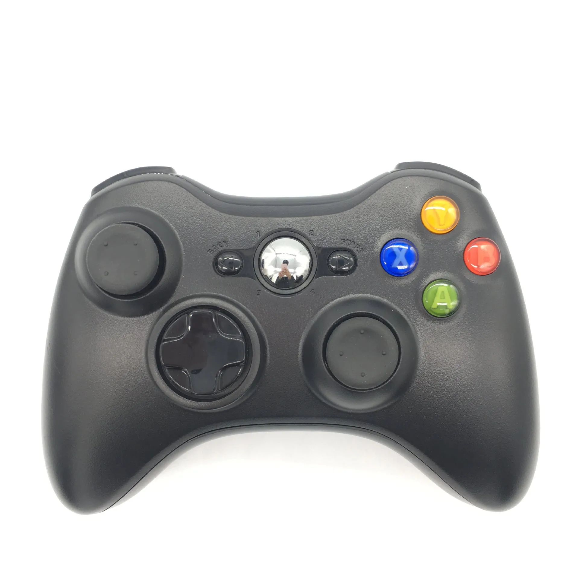 Xbox 360 wireless controller replacement shell neutral plate bare shell in black, white, red, blue, pink