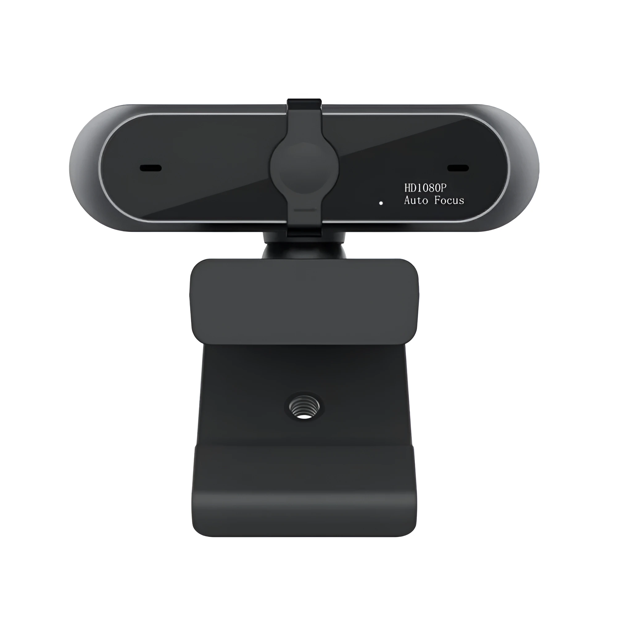 1080P black conference video webcam with 2MP USB 2.0 3.0 sensor for computer video calls