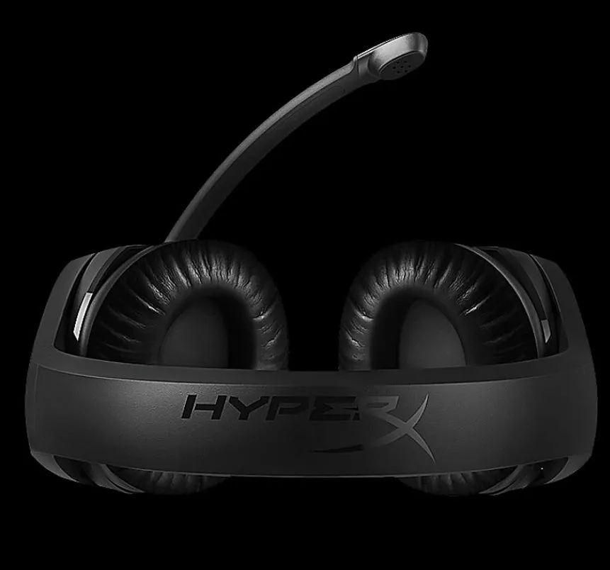 Stinger black wired over-ear gaming headset with microphone and 1.3-metre cable