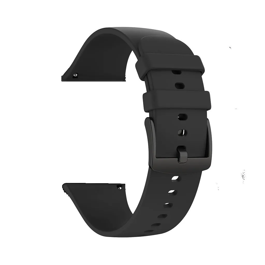 P25 full-touch heart rate monitoring sports smart bracelet with alloy case, 1.69 screen, and silicone strap in black