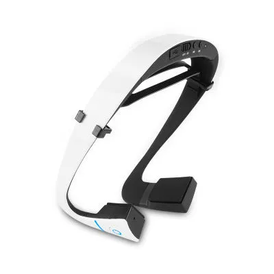 LF-18 Bluetooth sport earphone in white with in-ear fit and wireless design