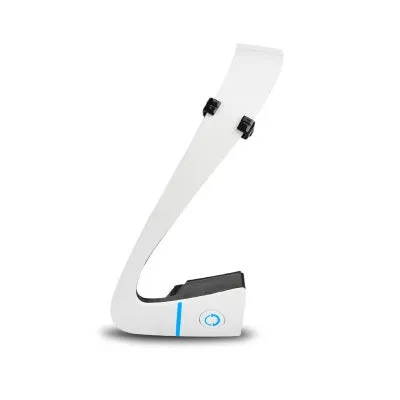 LF-18 Bluetooth sport earphone in white with in-ear fit and wireless design
