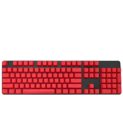 PBT translucent keycap multi-colour spot set in multiple colours