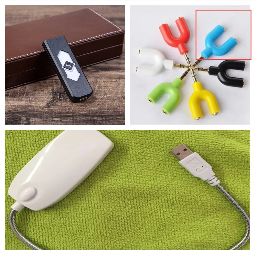 Electronic cigarette lighter in plastic with windproof function