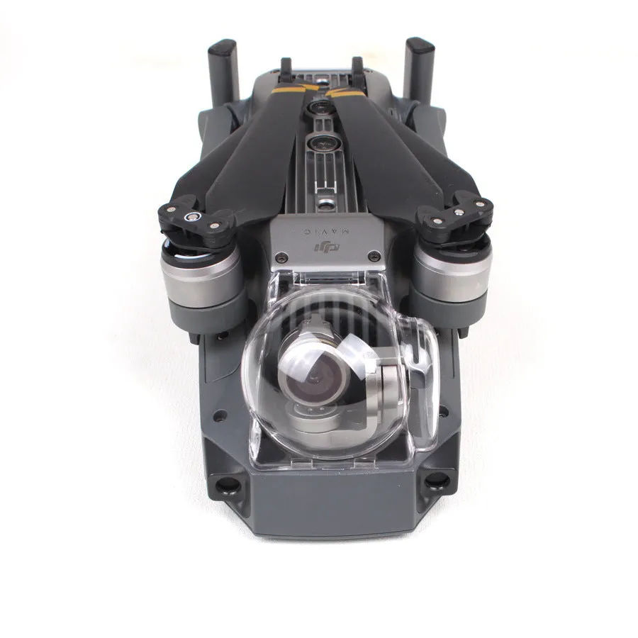 Transparent DJI Mavic gimbal protective cover with a precise fit for camera lens safety