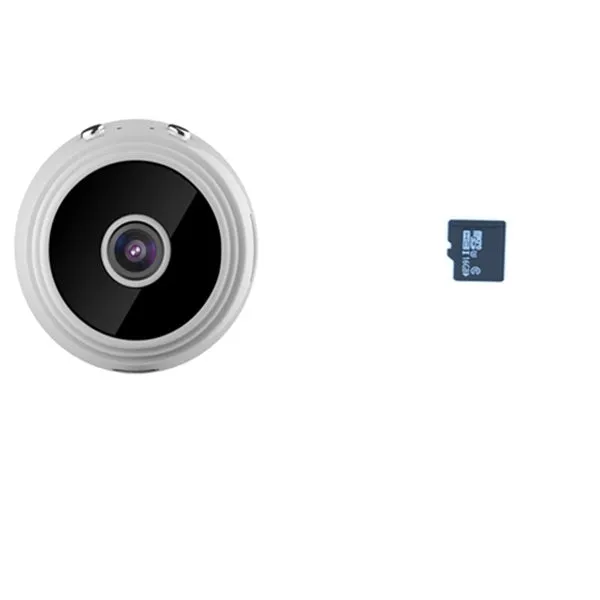 A9 WIFI wireless network camera black metal body 1080P HD indoor security camera with compact design