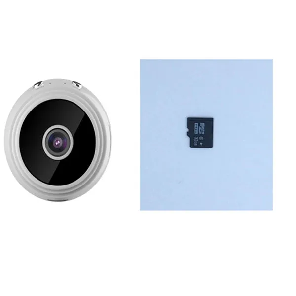 A9 WIFI wireless network camera black metal body 1080P HD indoor security camera with compact design