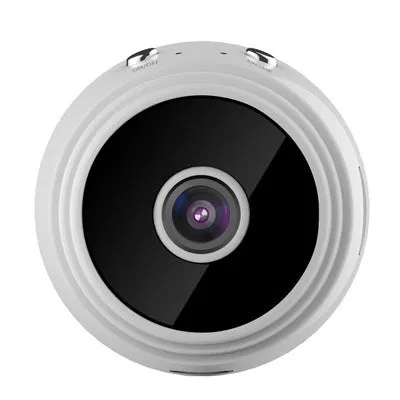 A9 WIFI wireless network camera black metal body 1080P HD indoor security camera with compact design