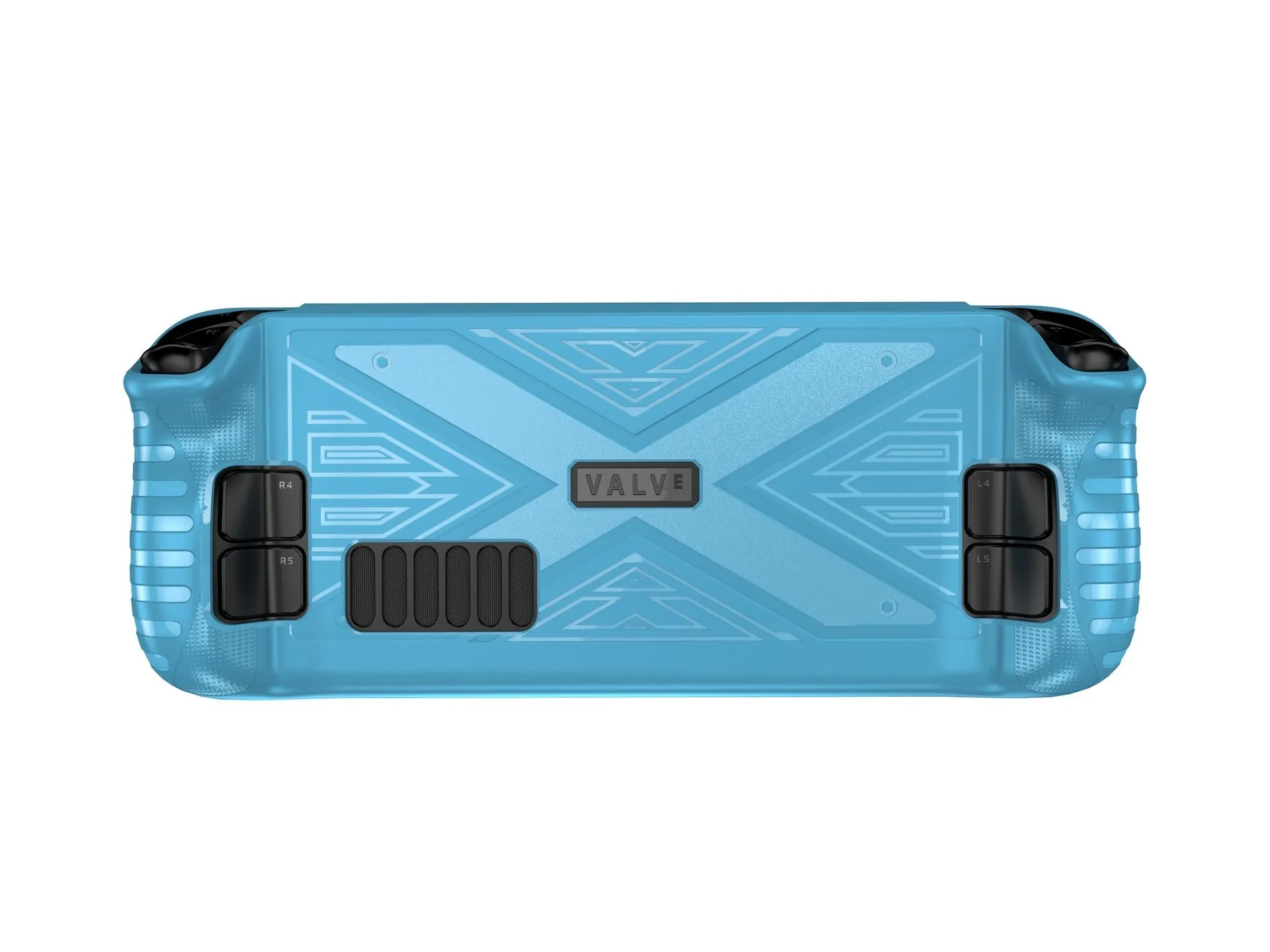Steam Deck TPU protective cover soft shell case in black, blue or red colour options