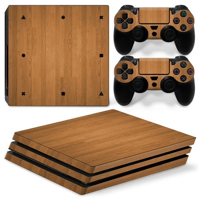 PS4 Pro sticker decal in style option 1, vinyl skin for gaming console personalisation