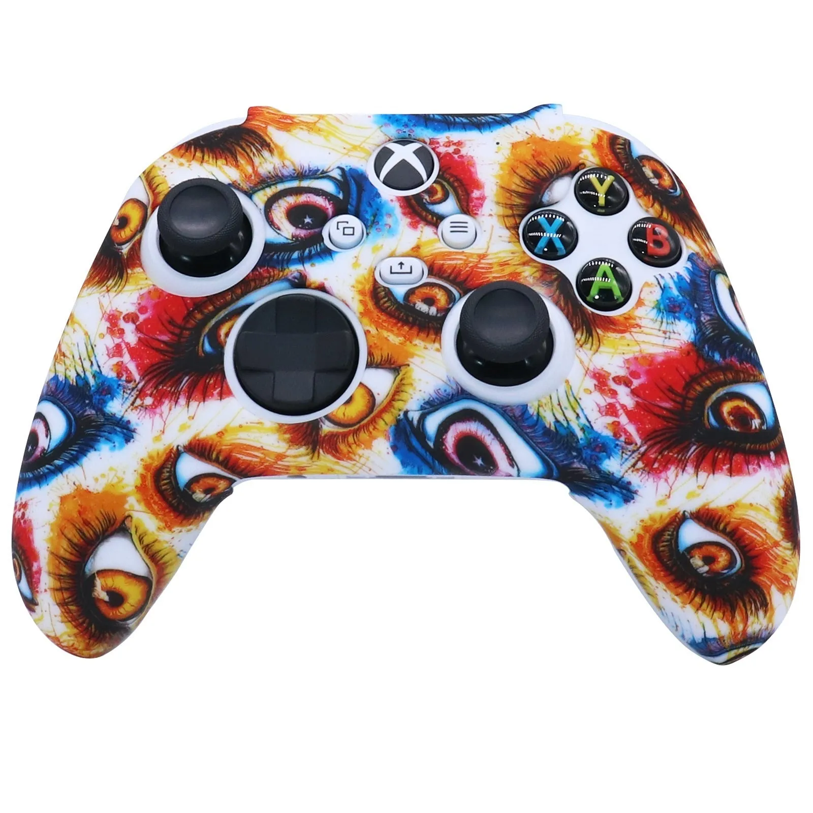 Xbox One silicone controller protective cover in camouflage pattern on a white background