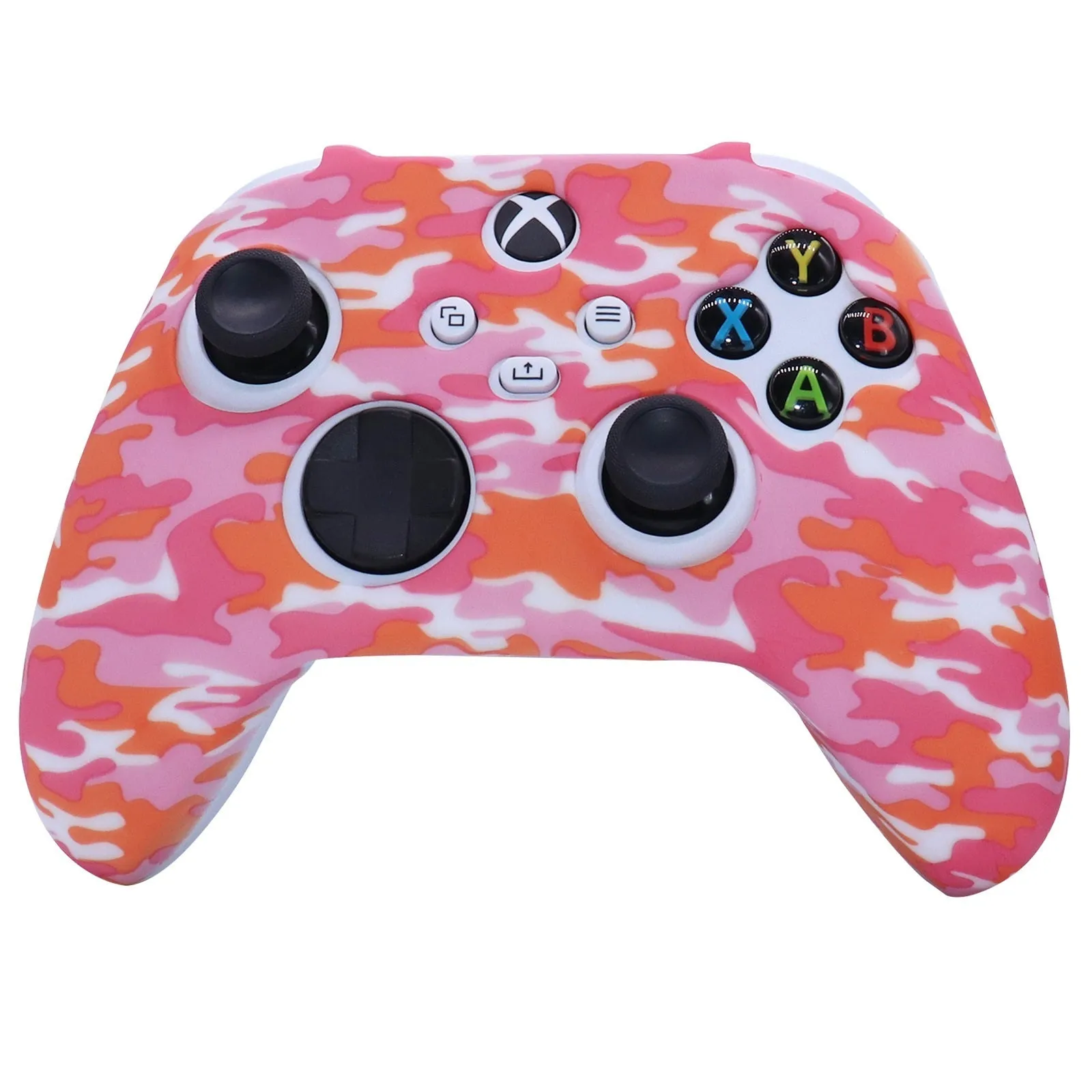 Xbox One silicone controller protective cover in camouflage pattern on a white background