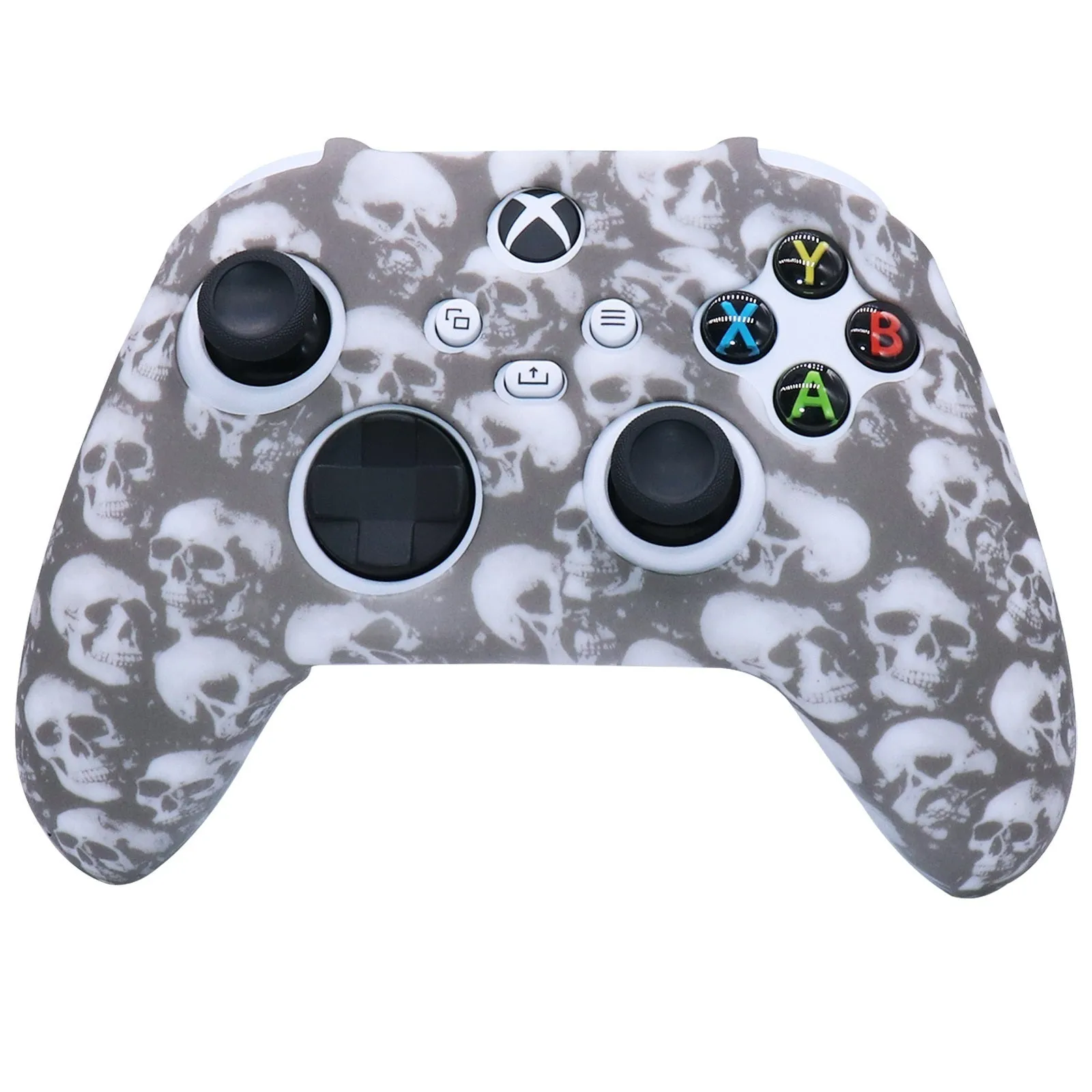 Xbox One silicone controller protective cover in camouflage pattern on a white background