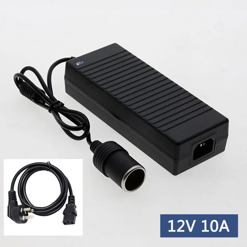 12V10A 120W car to household power converter for air pumps and vacuum cleaners