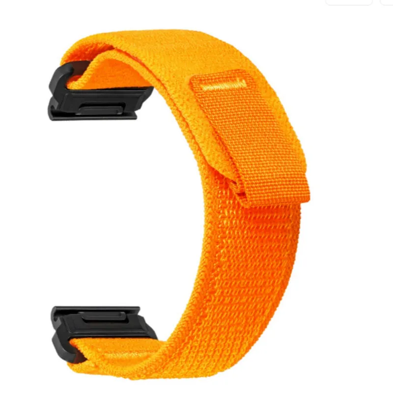 Quick release nylon mountain loop wrist strap sports style 23.5cm in blue black colour