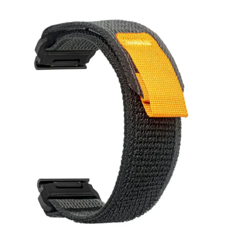Quick release nylon mountain loop wrist strap sports style 23.5cm in blue black colour