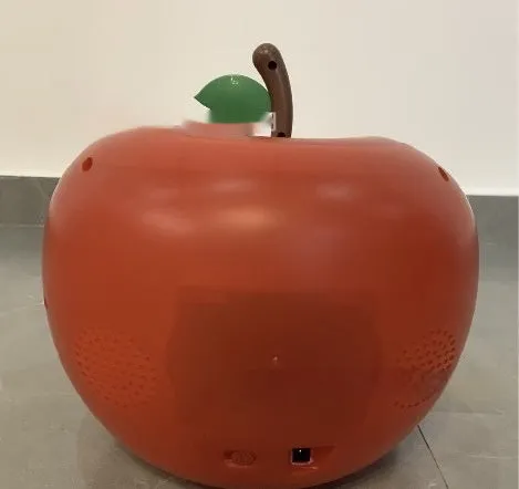Christmas projection lamp apple shape European style DC powered low voltage party decoration