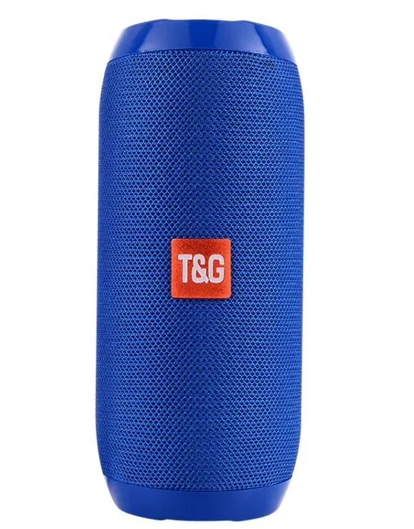 10W waterproof Bluetooth column speaker with dual 45mm drivers and subwoofer in black, available in multiple colours