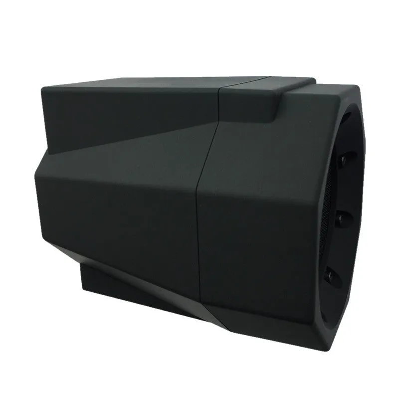 Smart magnetic induction resonance speaker in black, 15.5x12.5x11 cm, with USB interface and resonance induction connection