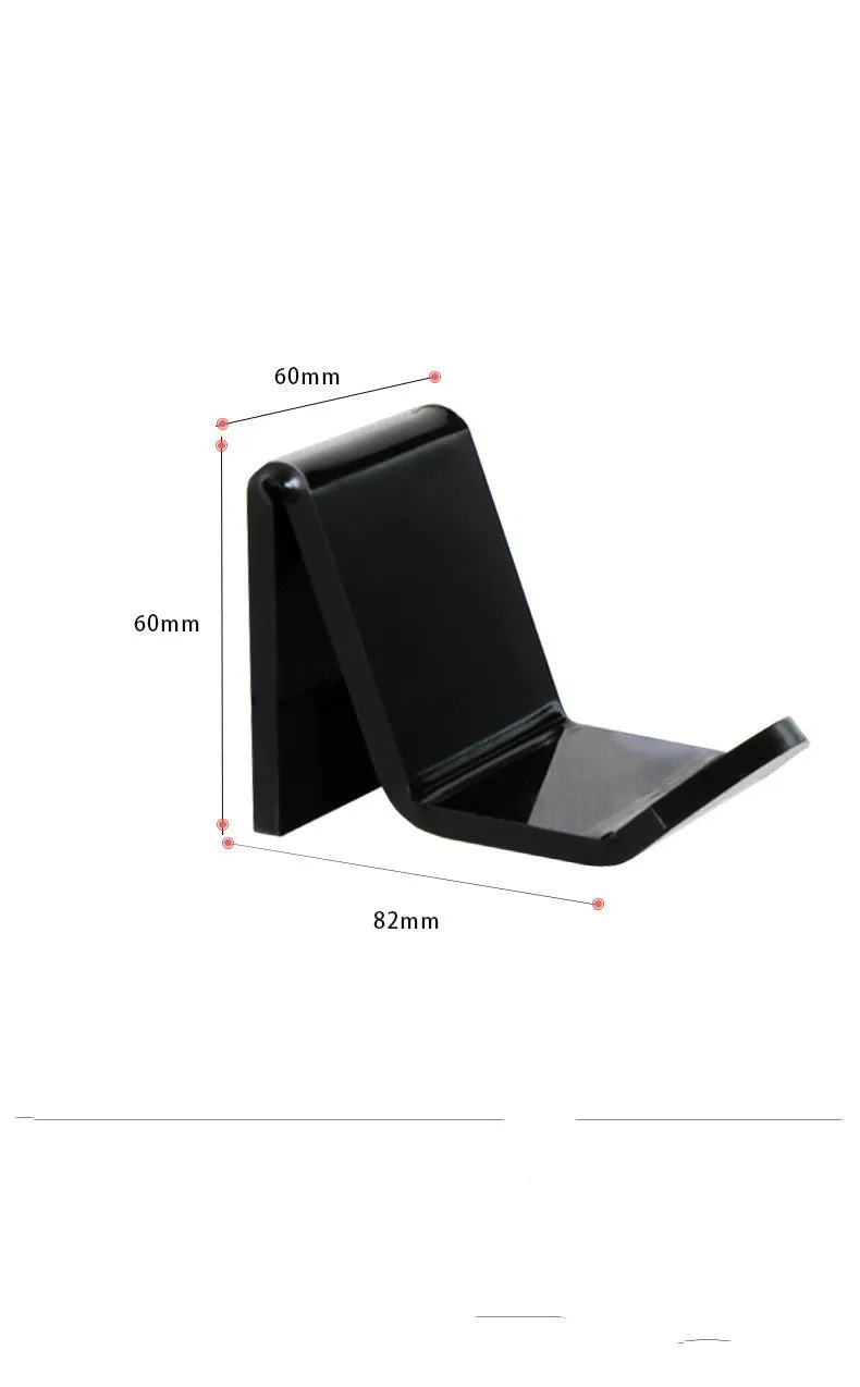 Universal game controller wall bracket for Nintendo Switch Joy-Con and Pro Controller in black colour