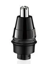 5-in-1 multifunctional electric shaver black gold with floating blades, rechargeable, IPX7 waterproof