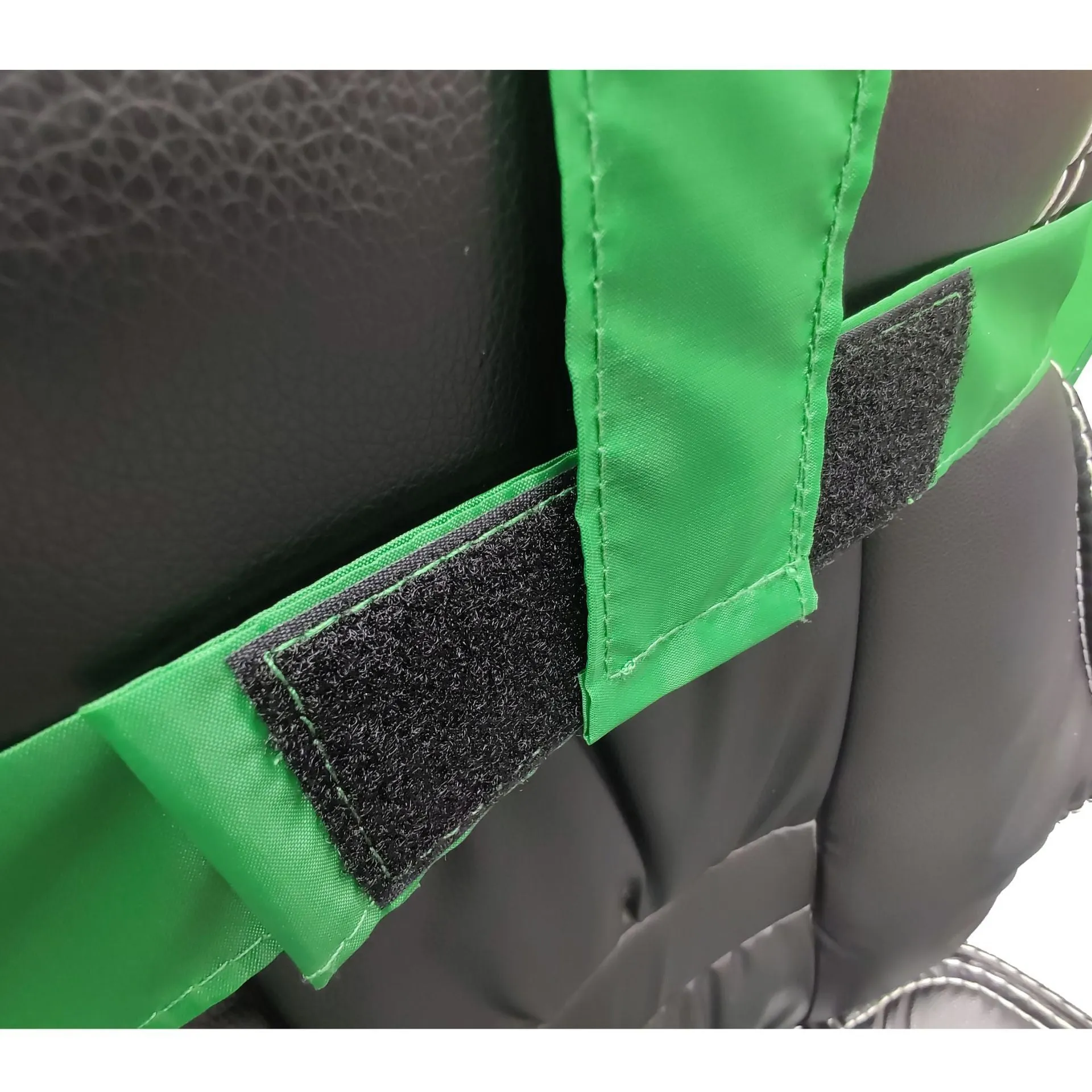 Foldable reflector for chair photography background board in green, nylon fabric, unfolded 150x200 cm with steel spring frame