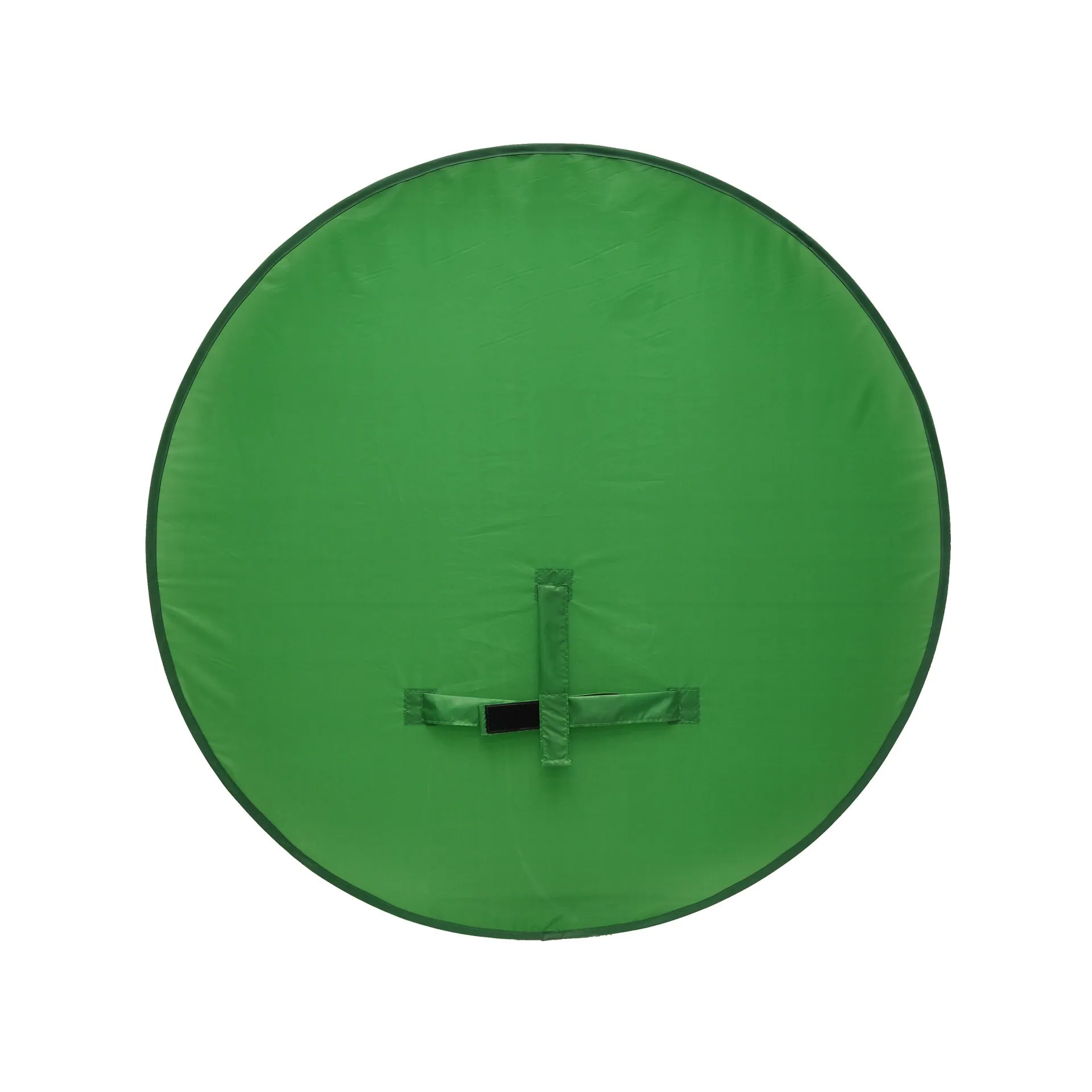 Foldable reflector for chair photography background board in green, nylon fabric, unfolded 150x200 cm with steel spring frame