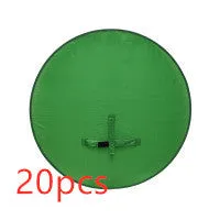 Foldable reflector for chair photography background board in green, nylon fabric, unfolded 150x200 cm with steel spring frame
