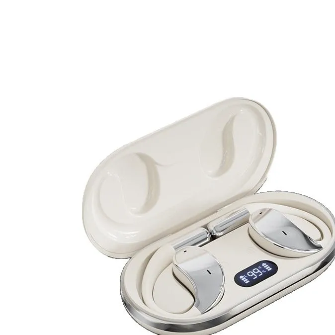 Bluetooth sports headset ear hook style wireless earbuds black battery over 8 hours