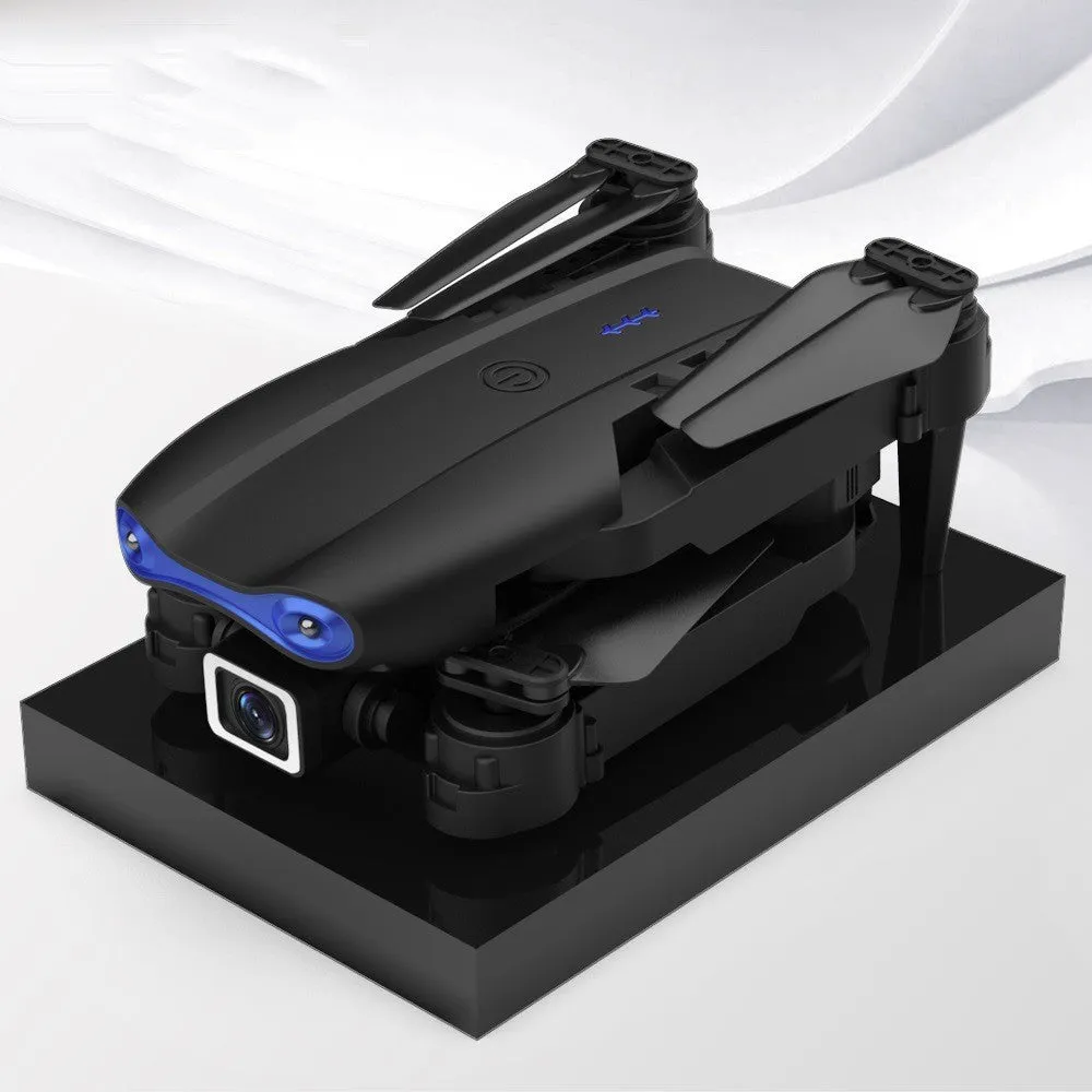 4K dual camera drone with three-sided obstacle avoidance, black, folded size 13x7x5.5 cm
