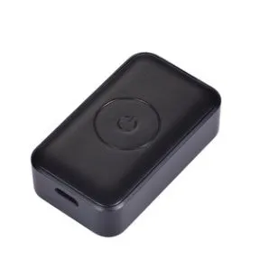 Mini GPS tracker with SOS button and rope for anti-loss tracking of children, elderly, and cars